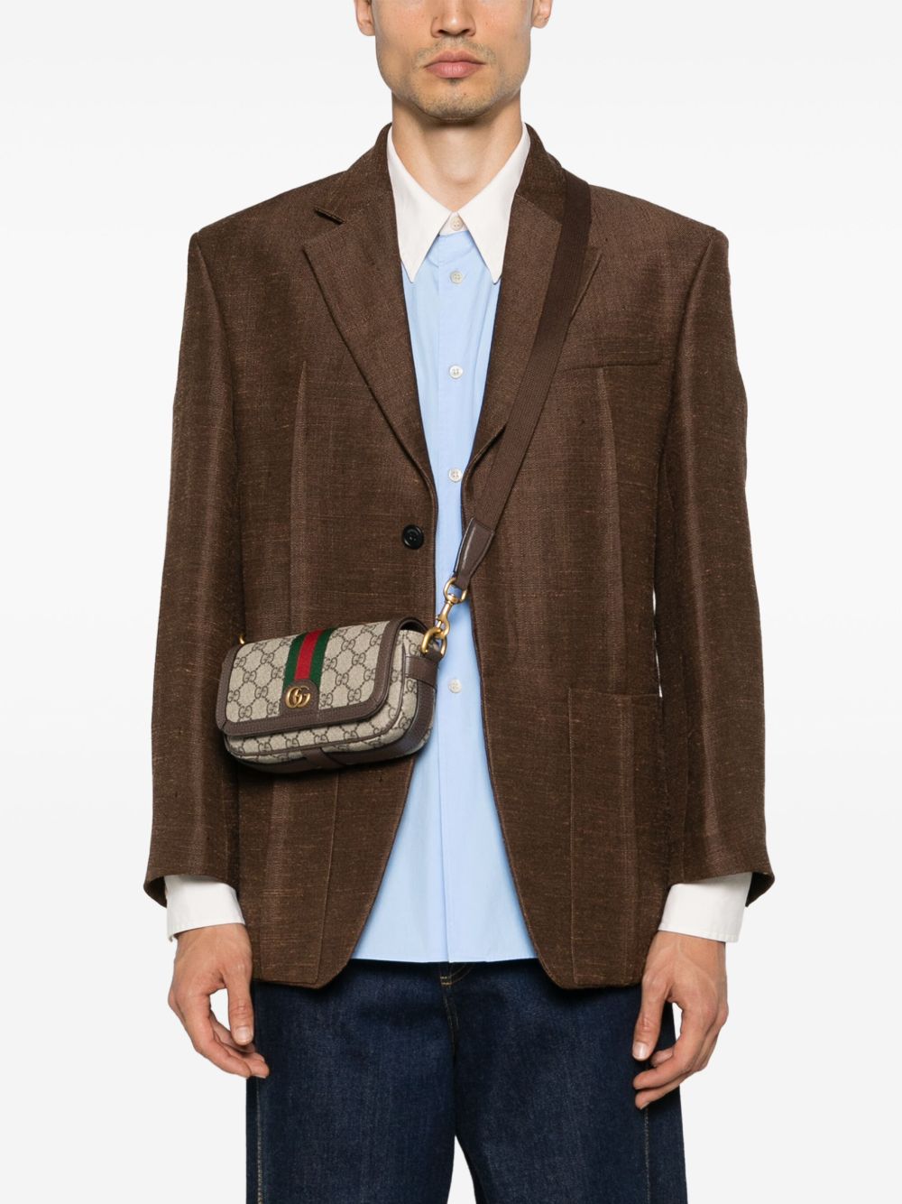 Bag Men MINI BORSA A SPALLA OPHIDIA 795466 FABIA9741 GUCCI