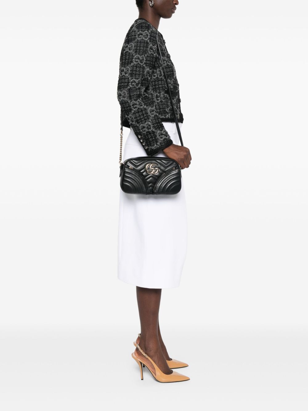 Bag Women BORSA A SPALLA GG MARMONT MISURA PICCOLA 798715 AADPJ1000 GUCCI