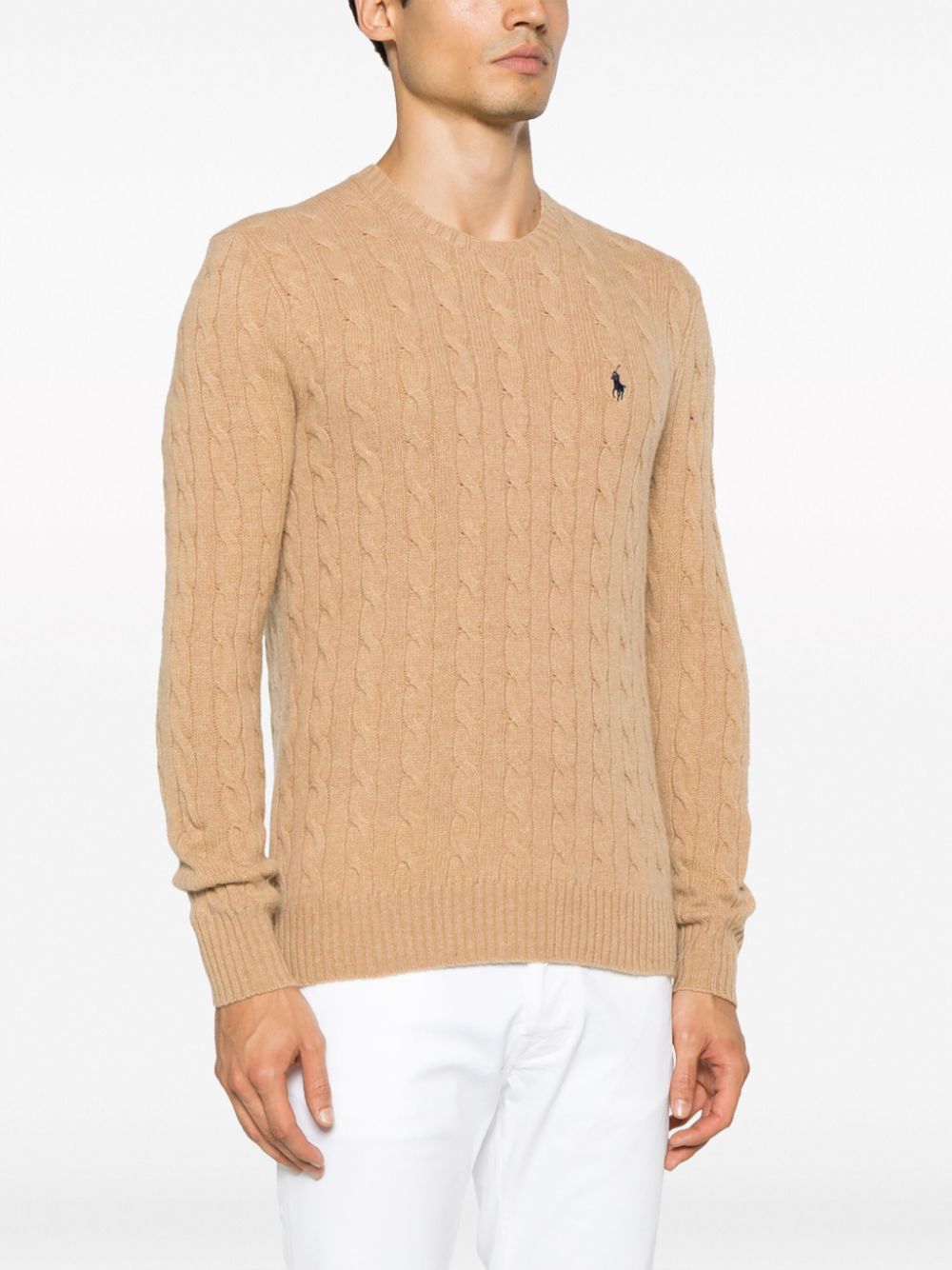 Sweater Men 710876762009 #CAMEL MELANGE RALPH LAUREN