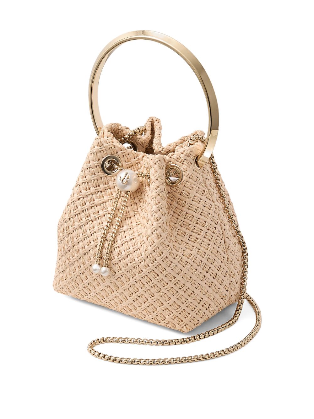BON BON WULNATURAL/GOLD/LIGHTGOLD JIMMY CHOO