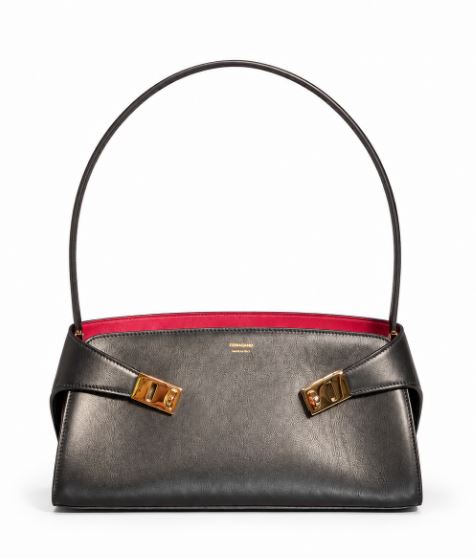 795208 21A712NERO BORGOGNA SALVATORE FERRAGAMO