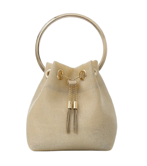 BON BON WGJ #CHAMPAGNE/LIGHT GOLD JIMMY CHOO