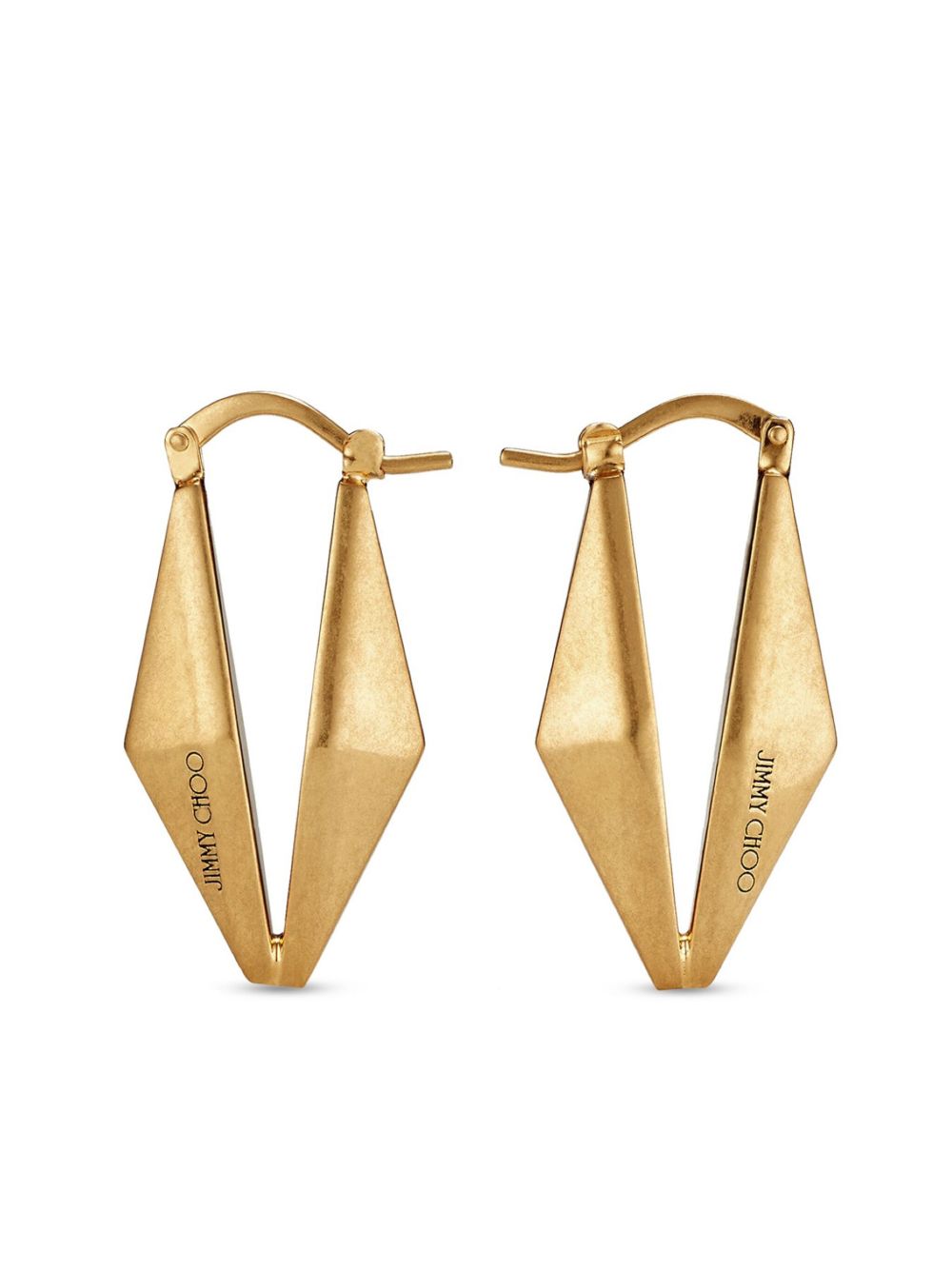 DIAMOND CHN EARRING MFQ #GOLD JIMMY CHOO