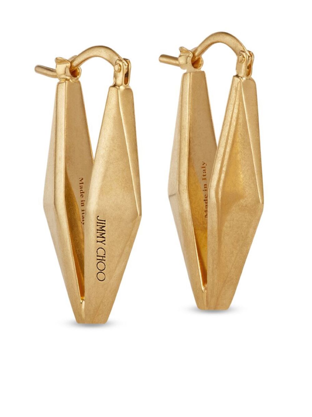 DIAMOND CHN EARRING MFQ #GOLD JIMMY CHOO