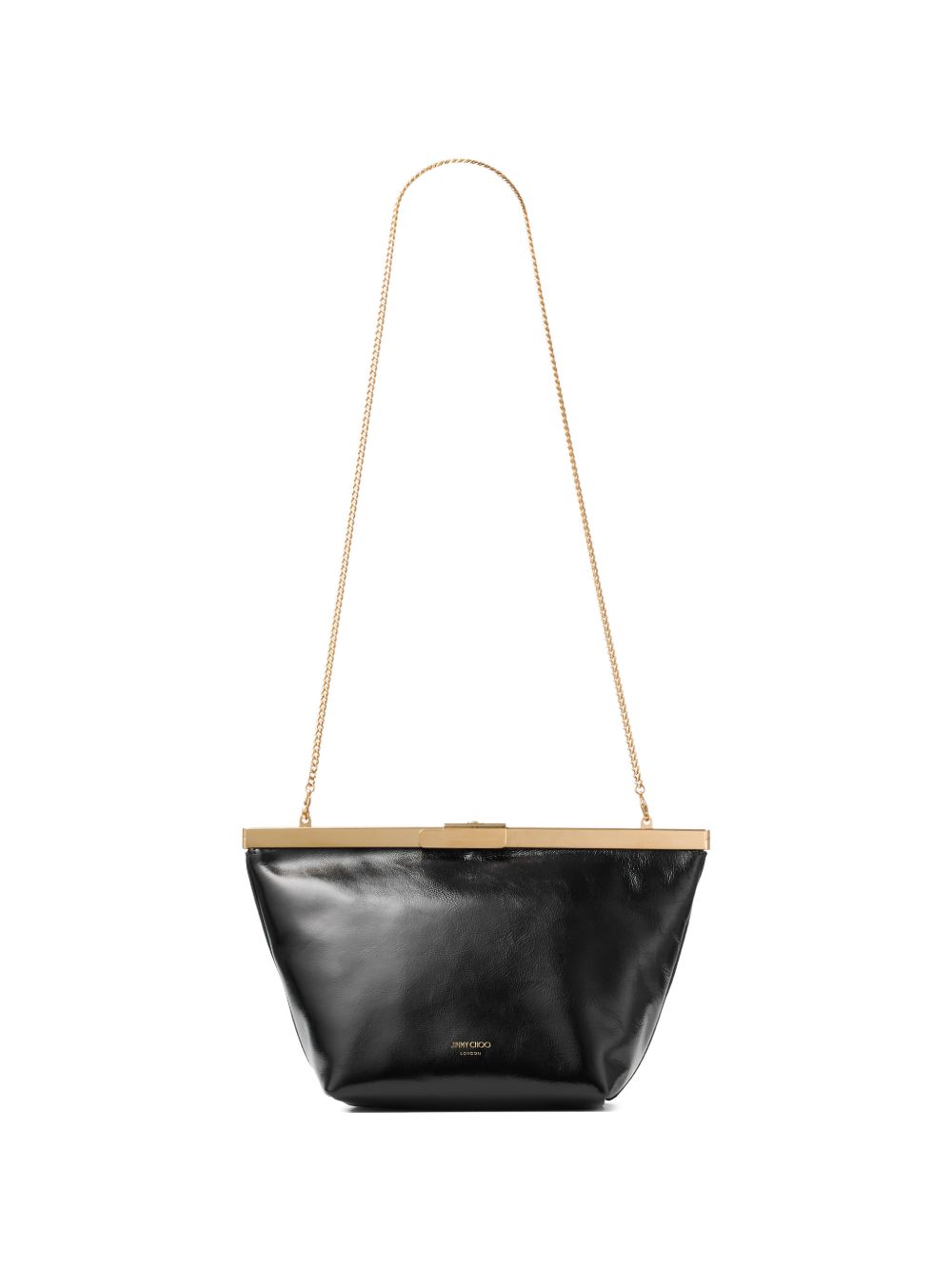 GANACHE GUV #BLACK/GOLD JIMMY CHOO