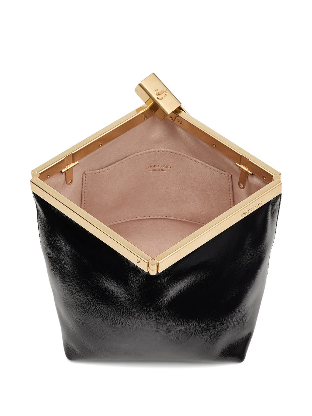 GANACHE GUV #BLACK/GOLD JIMMY CHOO