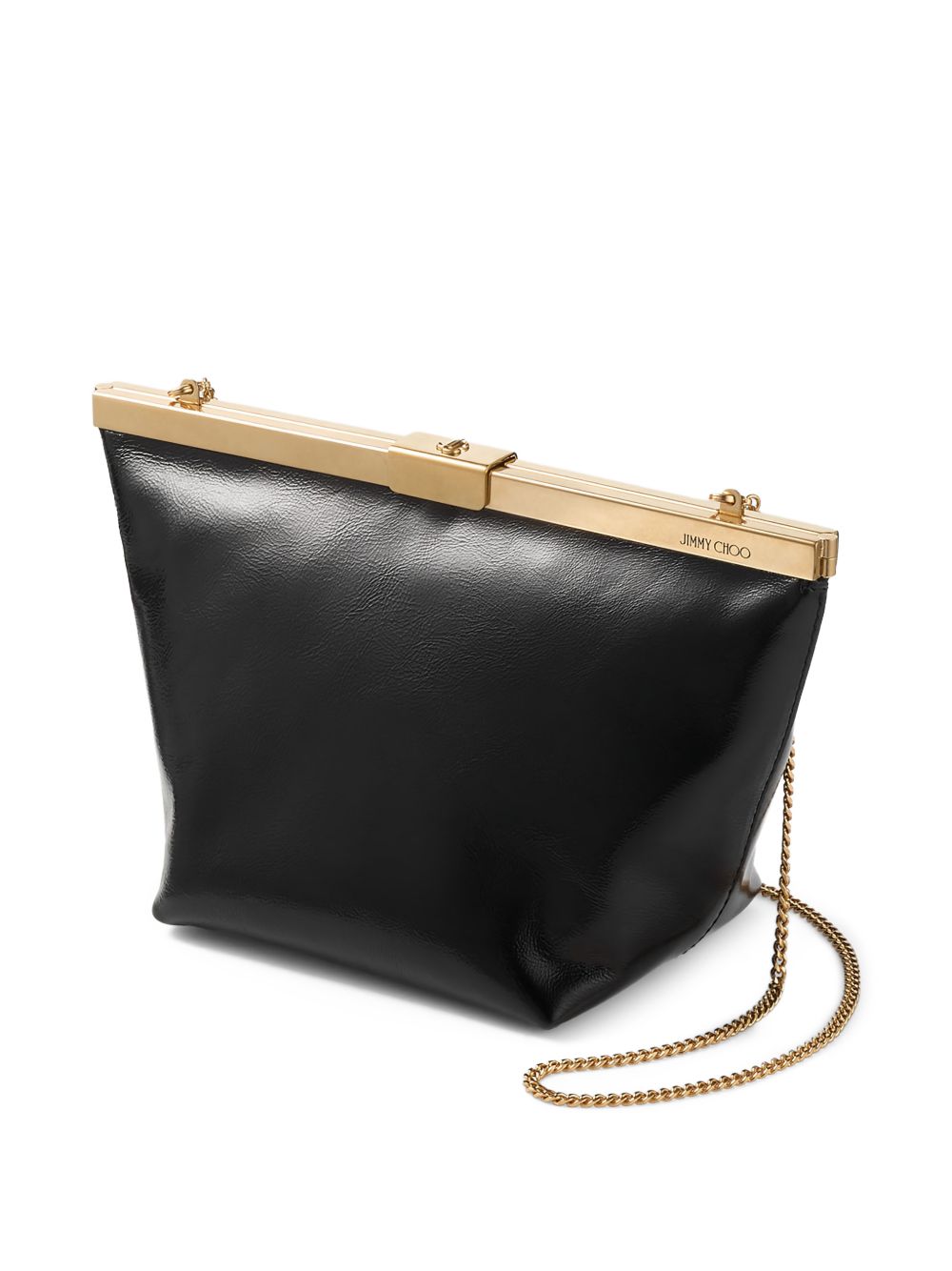 GANACHE GUV #BLACK/GOLD JIMMY CHOO