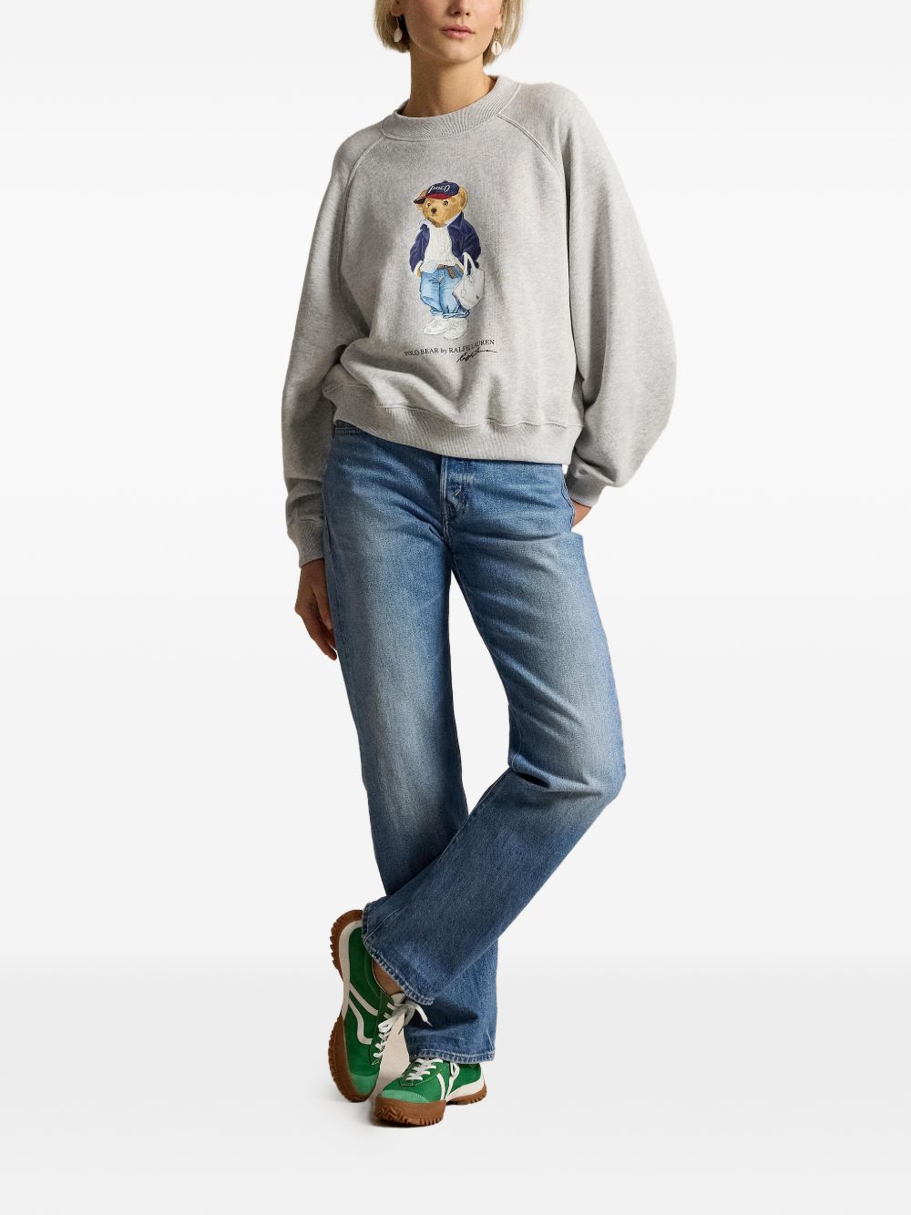 211A96185001 #LIGHT SMOKE HEATHER RALPH LAUREN
