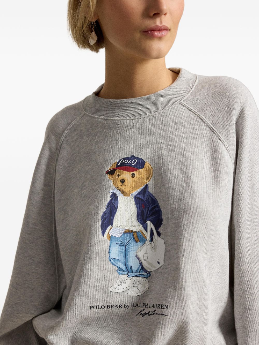 211A96185001 #LIGHT SMOKE HEATHER RALPH LAUREN
