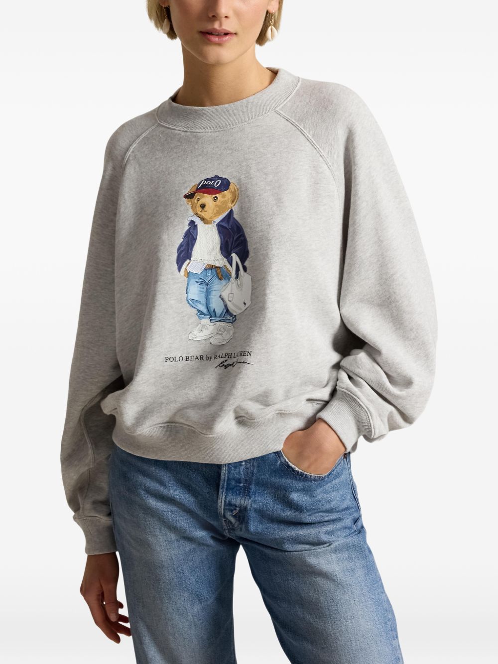 211A96185001 #LIGHT SMOKE HEATHER RALPH LAUREN