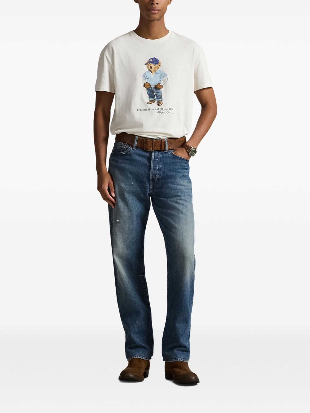 710B14615001 #NEVIS-DENIM BEAR RALPH LAUREN
