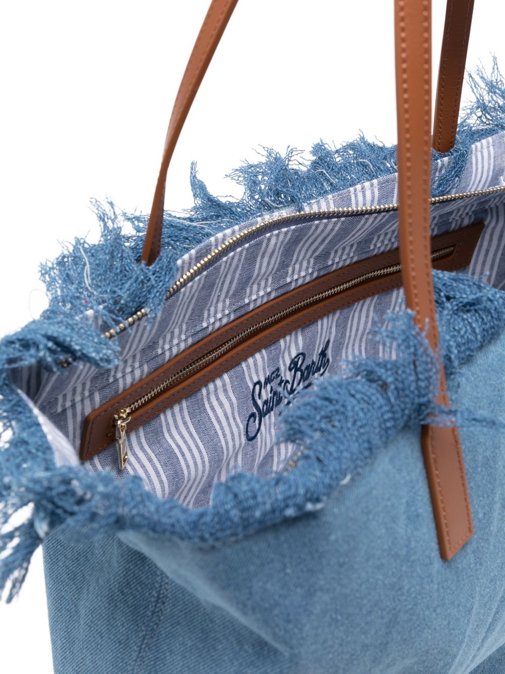 CITYBAGFRINGE 00436LDENIM EMB SAINT BARTH
