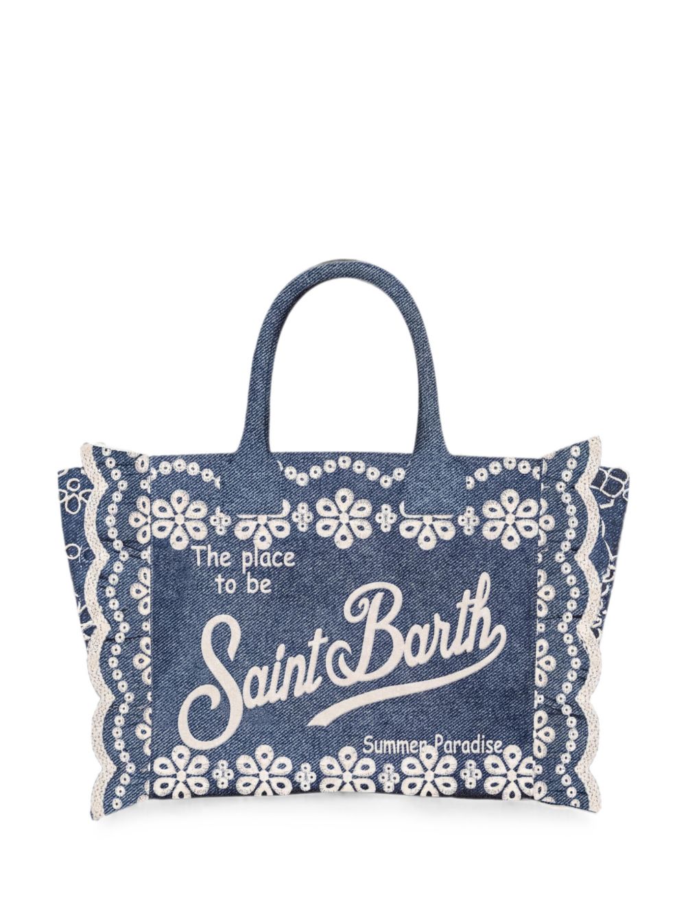 COLETTEVOLANTN 00485LFLOWERS DENIM DARK SAINT BARTH