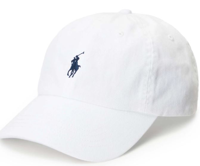 211912843018 #WHITE/NEW PORT NAVY RALPH LAUREN