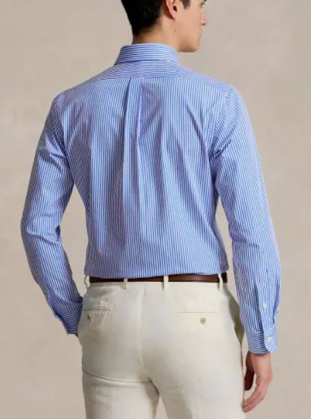 710929346001 #4655H LIGHT BLUE/WHITE RALPH LAUREN