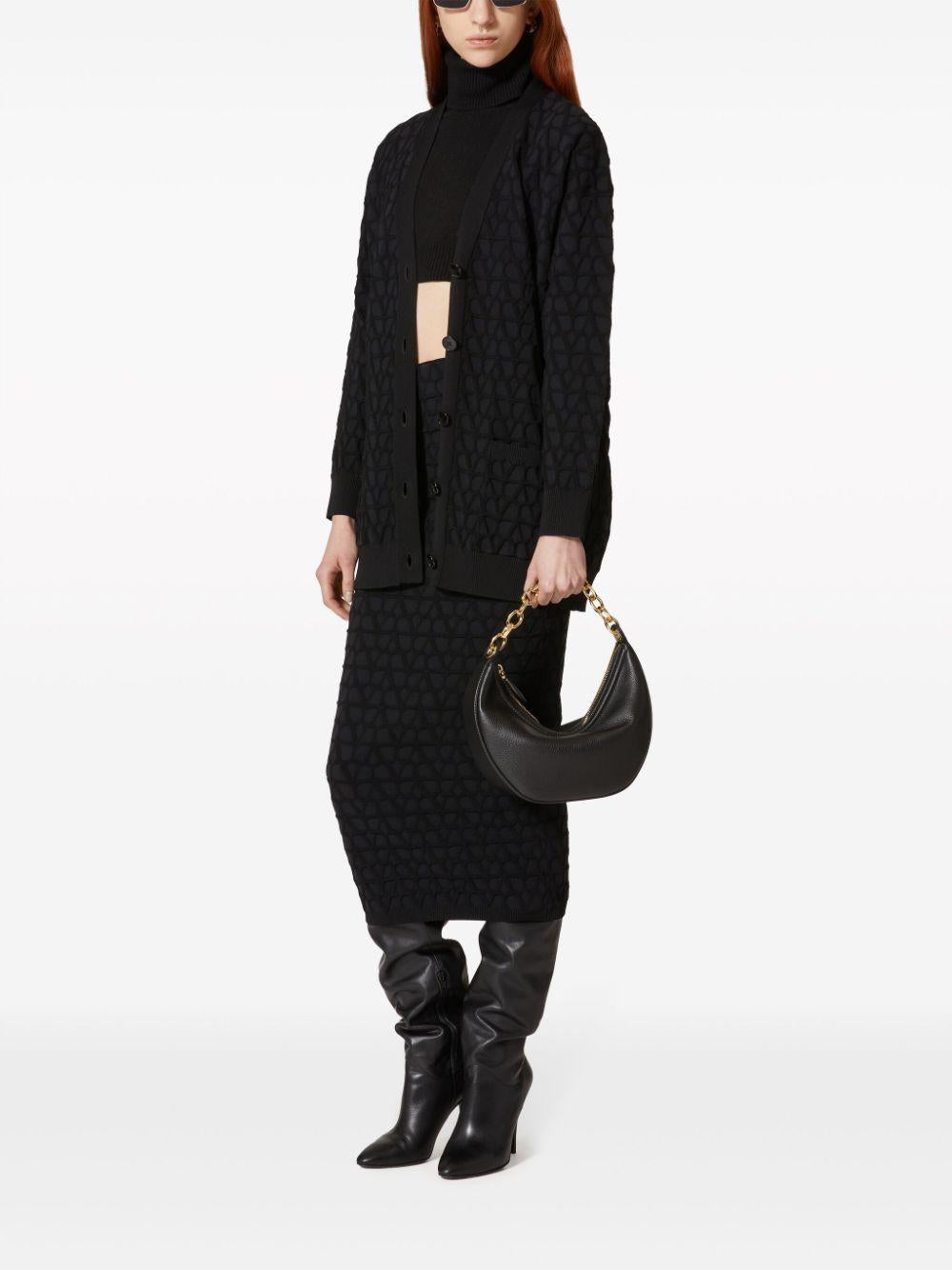 Cardigan Women 4B3KA06V8F5* #NERO VALENTINO
