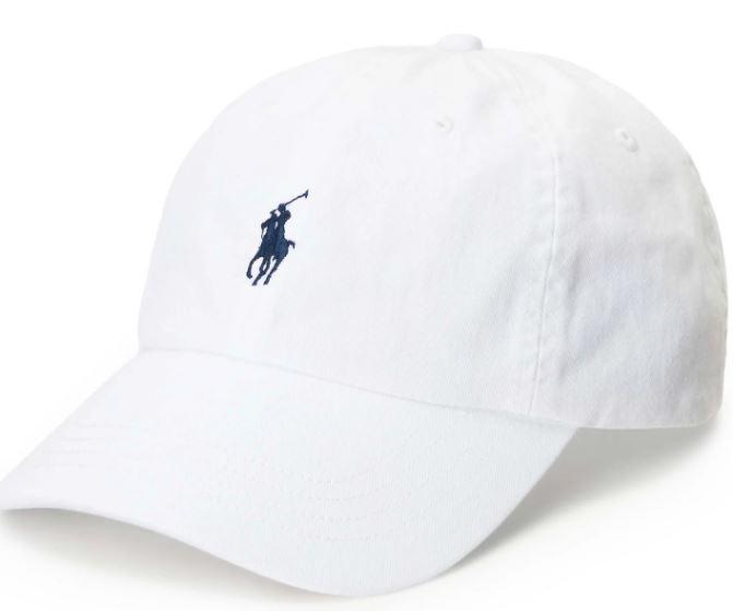 211912843018 #WHITE/NEW PORT NAVY RALPH LAUREN