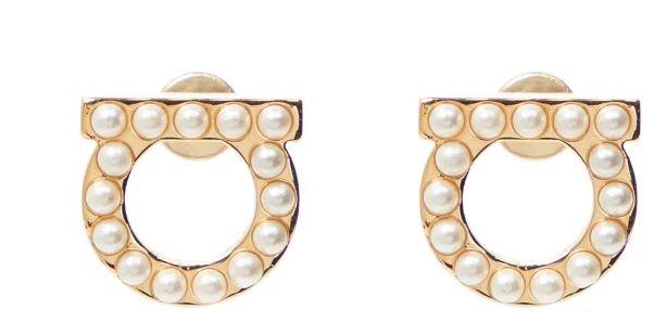 760125 696581CREAM/OROGIOVEL SALVATORE FERRAGAMO