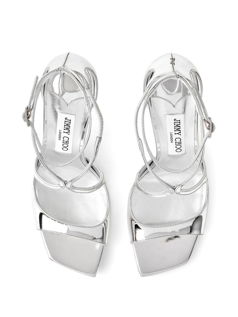 AZIA 95 QUI #SILVER JIMMY CHOO