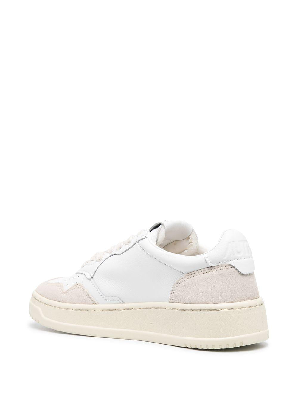 AULW LS33LEAT/SUEDEWHITE AUTRY