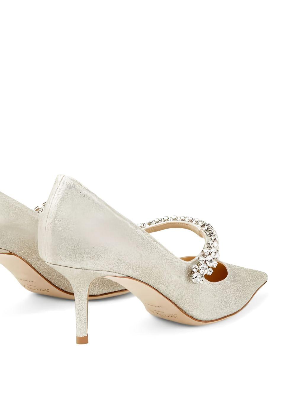 BING 65 GDJ #SILVER JIMMY CHOO