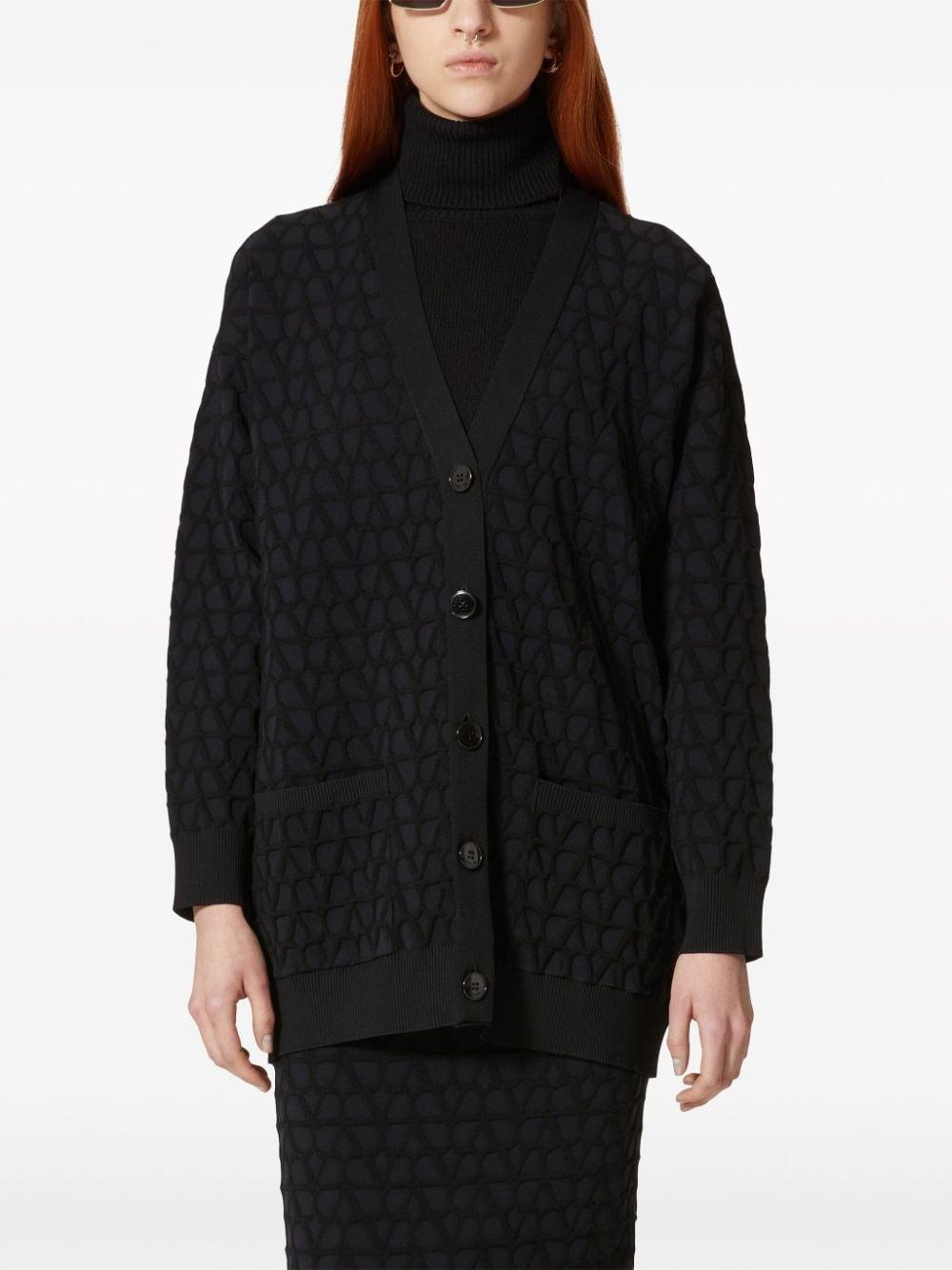 Cardigan Women 4B3KA06V8F5* #NERO VALENTINO