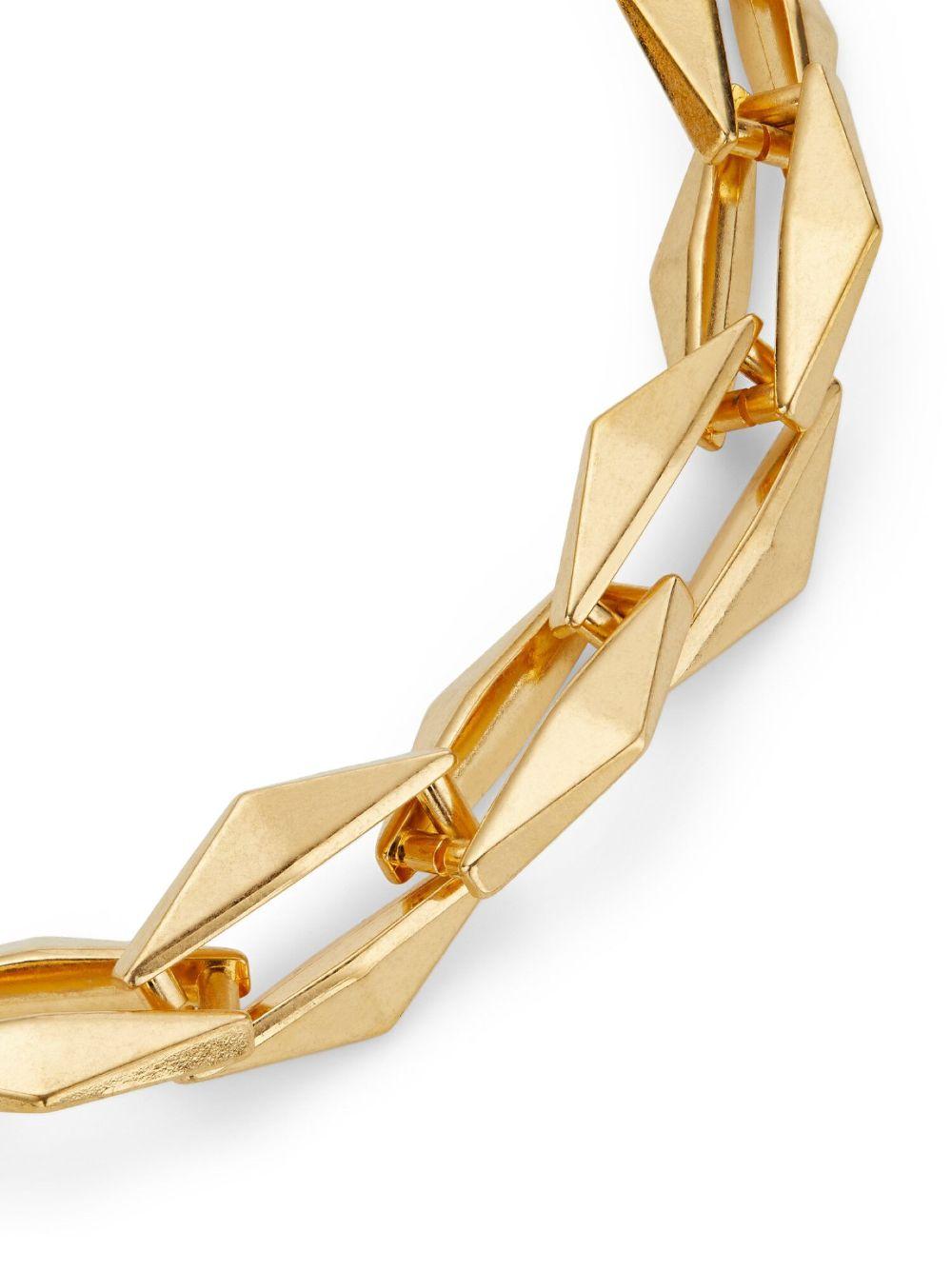 JIMMY CHOO DIAMOND CHN NECKLACE MFQ#GOLD