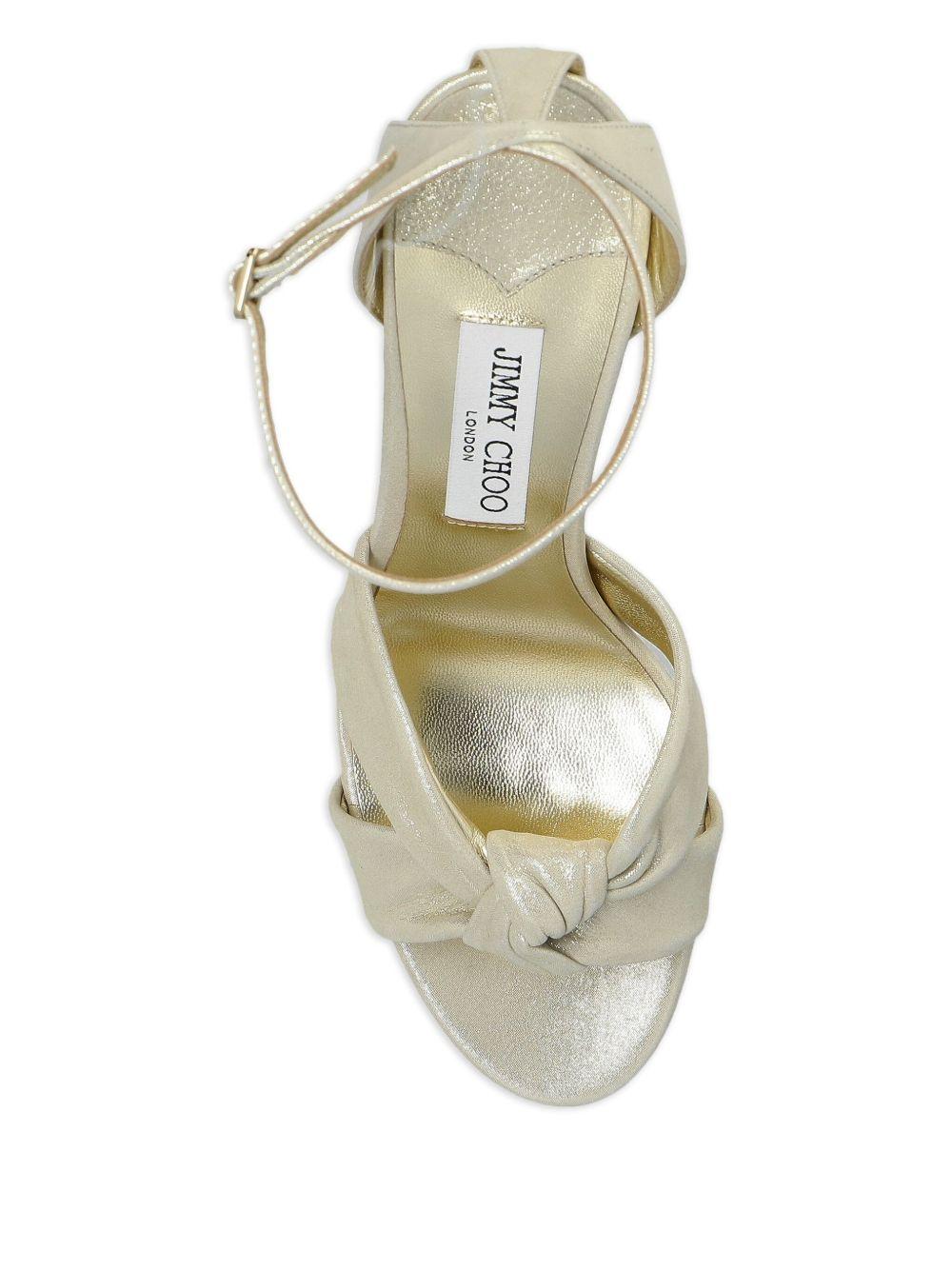 ROSIE 100 SHSLIGHTSOFTGOLD JIMMY CHOO