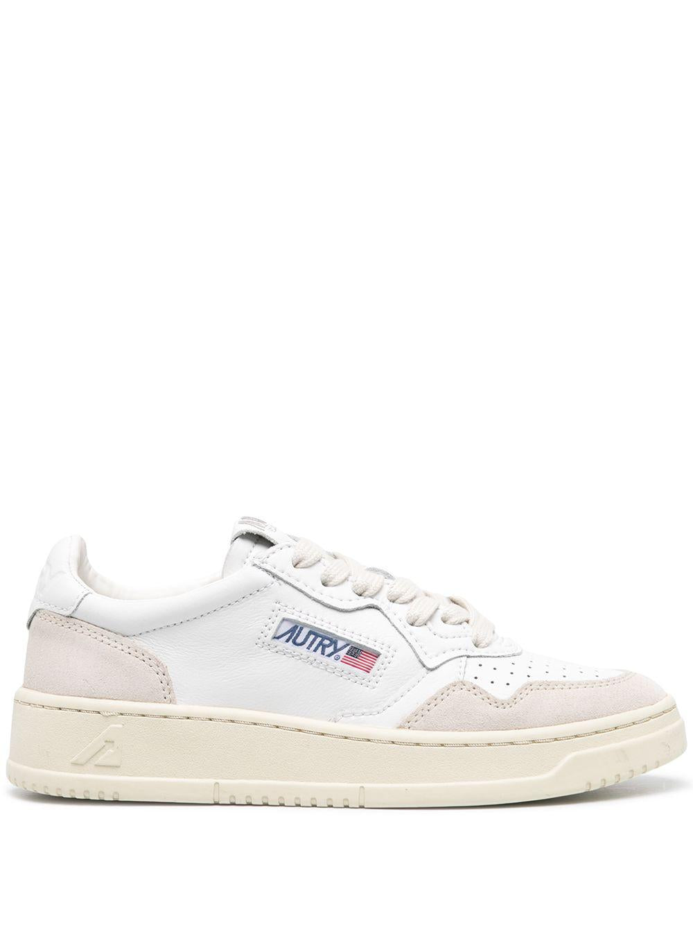 AULW LS33LEAT/SUEDEWHITE AUTRY