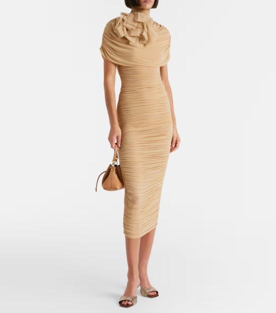 CINCH SMALL IMA #TOFFEE/GOLD JIMMY CHOO