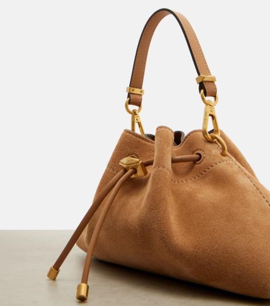 CINCH SMALL IMA #TOFFEE/GOLD JIMMY CHOO