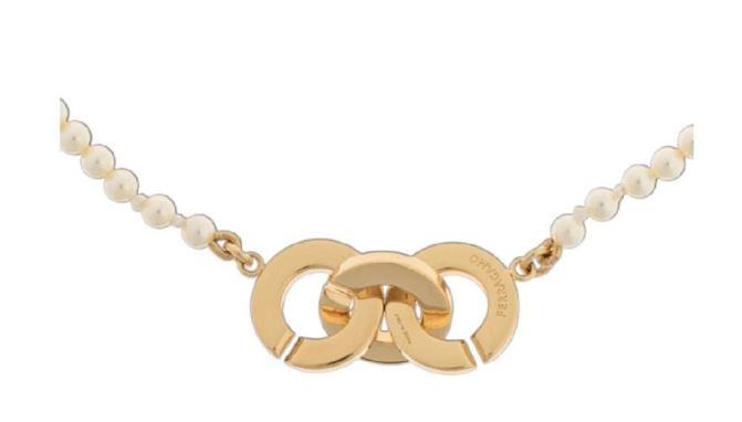 760932 790673ORO/CREAM SALVATORE FERRAGAMO
