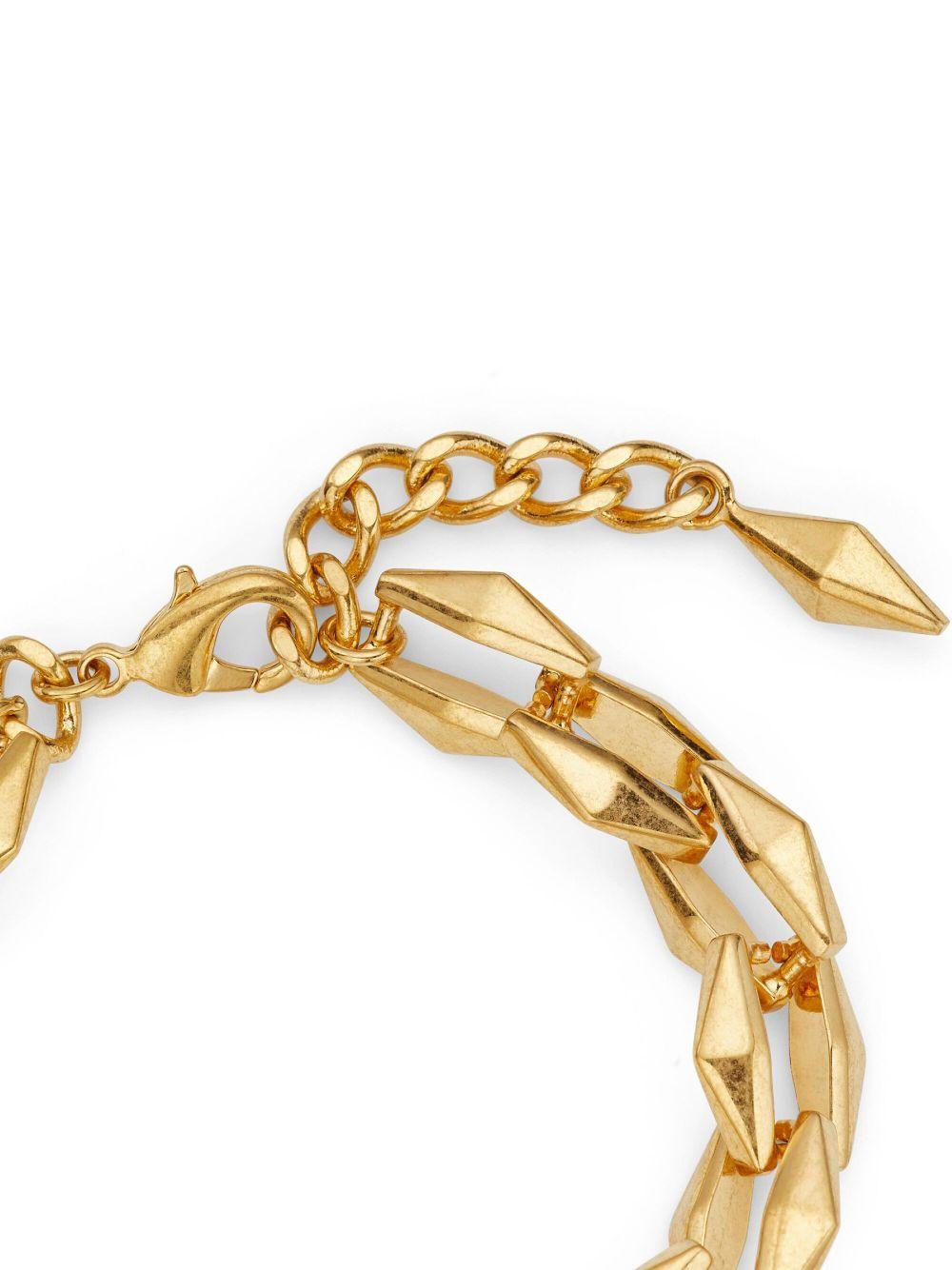 DIAMOND CHN BRACELET MFQ #GOLD JIMMY CHOO