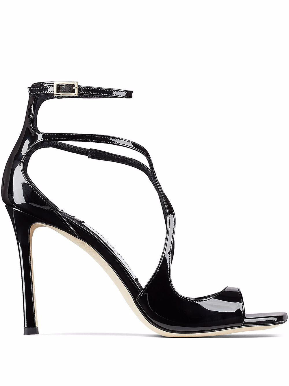 AZIA 95 PAT #BLACK JIMMY CHOO