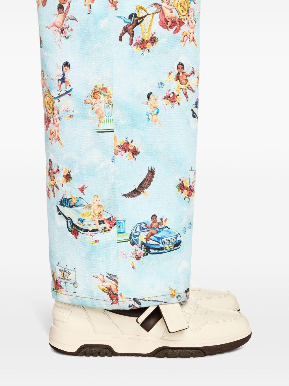 OMIA189S25 LEA001016G OFF-WHITE