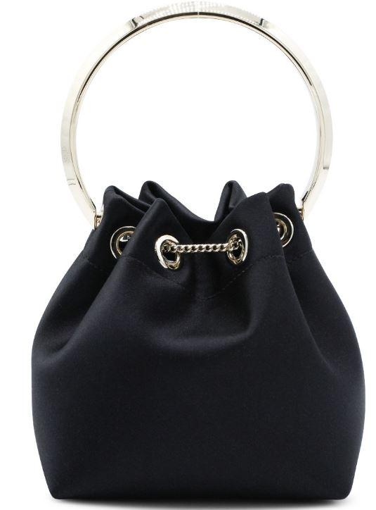BON BON HBH #BLACK/LIGHT GOLD JIMMY CHOO