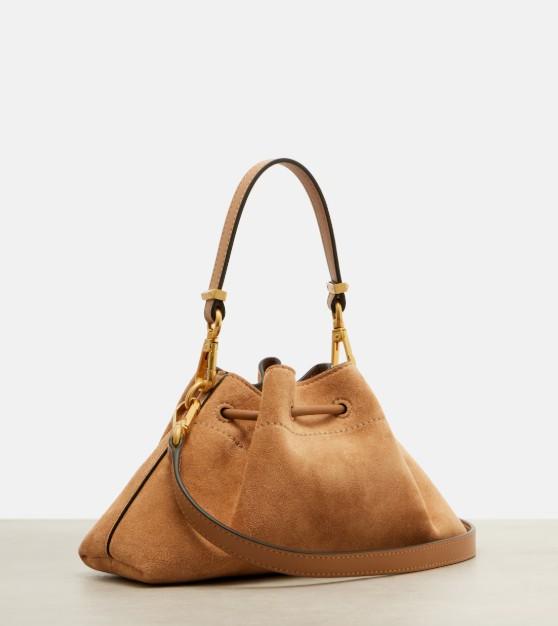 CINCH SMALL IMA #TOFFEE/GOLD JIMMY CHOO