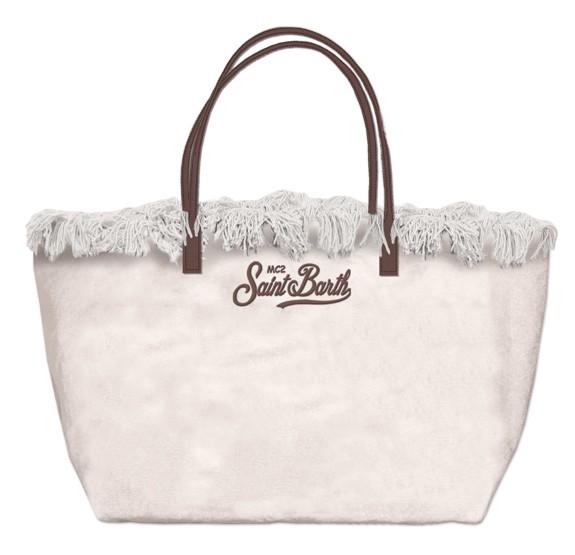 CITYBAGMIDFRINGE 00302L1018 EMB SAINT BARTH