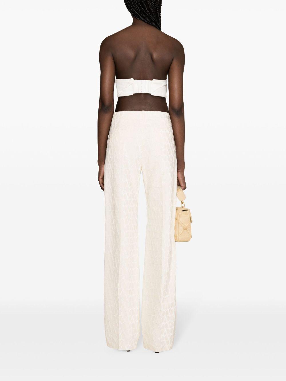 Trousers Women 4B3RB4M78CE* #AVORIO VALENTINO