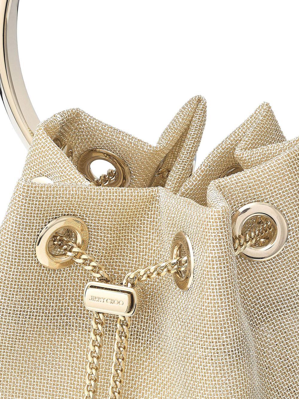 BON BON WGJ #CHAMPAGNE/LIGHT GOLD JIMMY CHOO