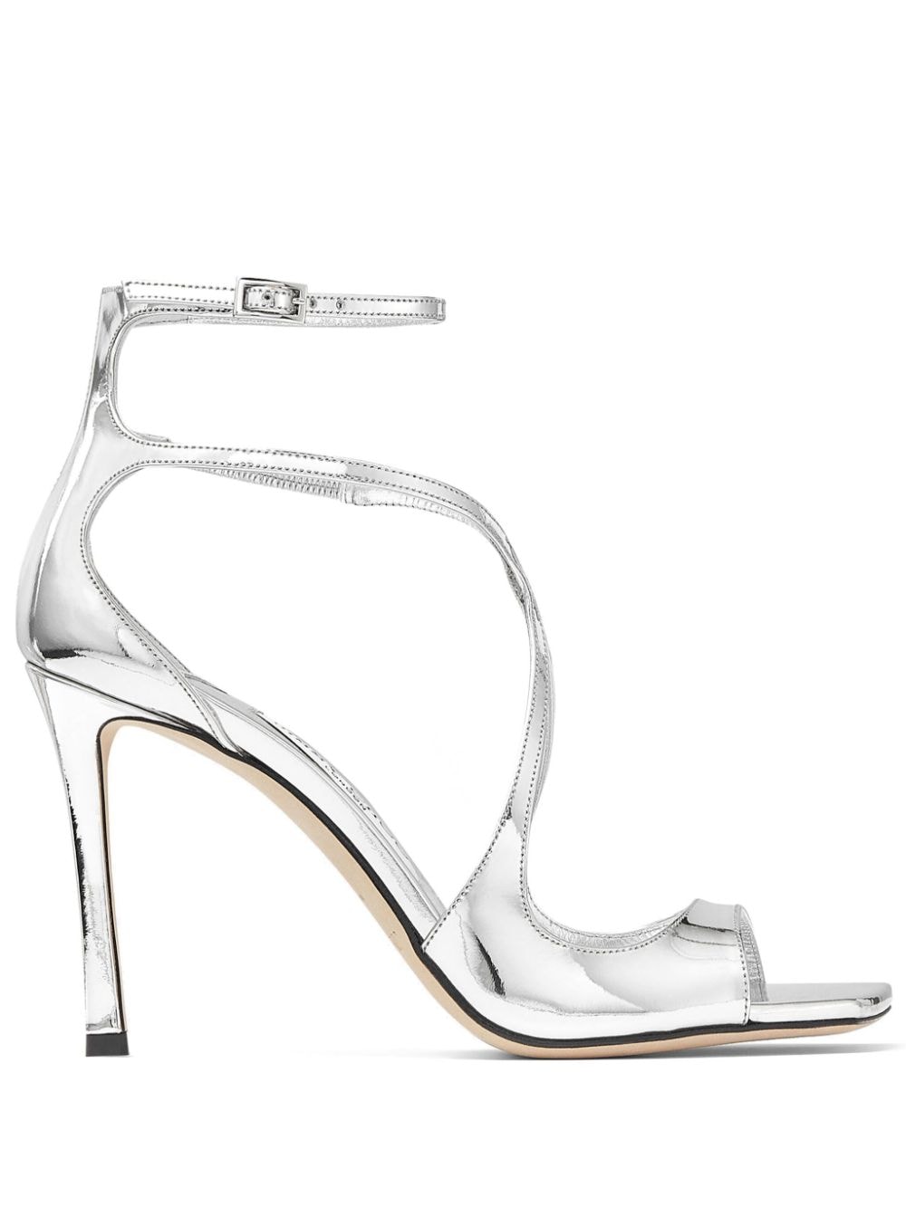 JIMMY CHOO AZIA 95 QUI#SILVER