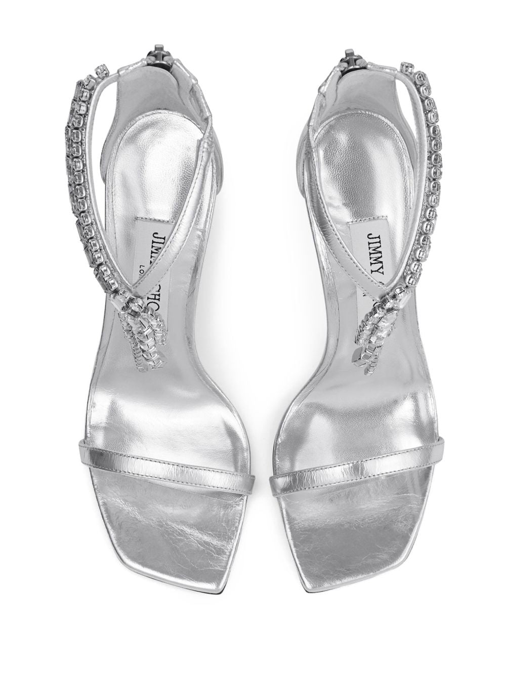  VERITY SANDAL 100 SHSSILVER JIMMY CHOO 