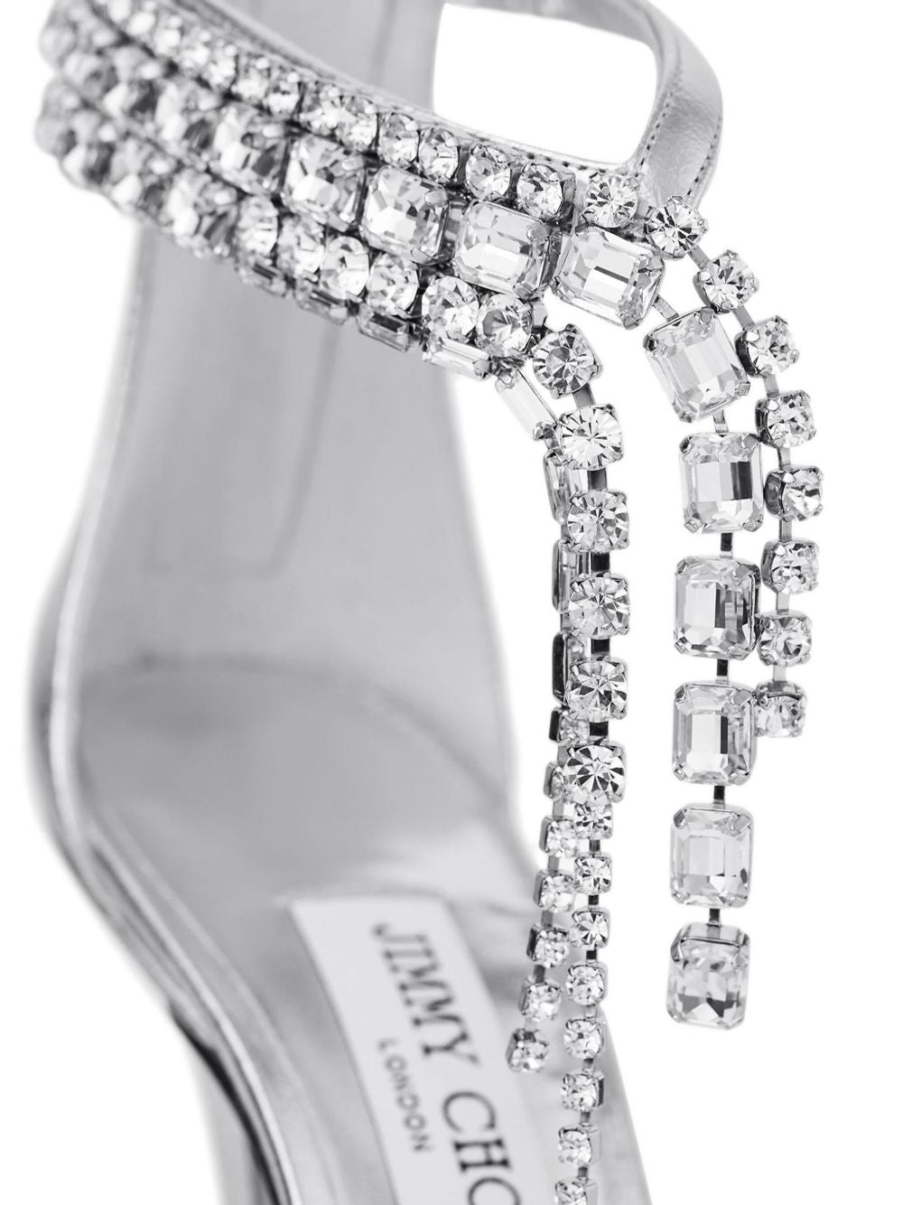  VERITY SANDAL 100 SHSSILVER JIMMY CHOO 