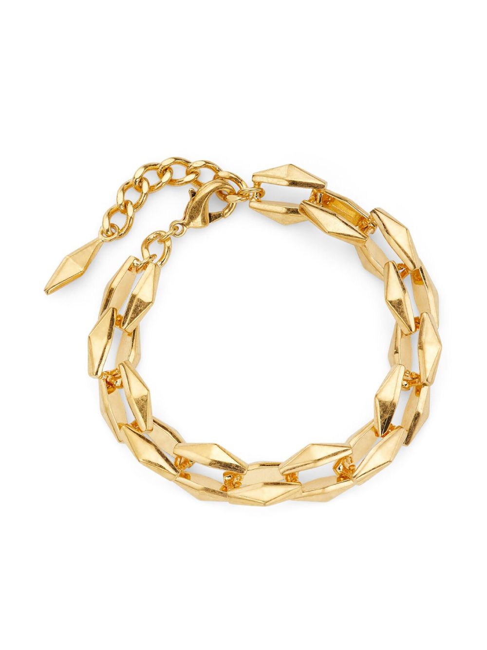  DIAMOND CHN BRACELET MFQ #GOLD JIMMY CHOO 