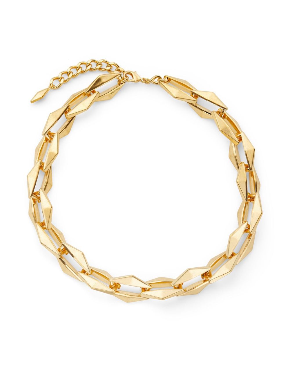  DIAMOND CHN NECKLACE MFQ #GOLD JIMMY CHOO 