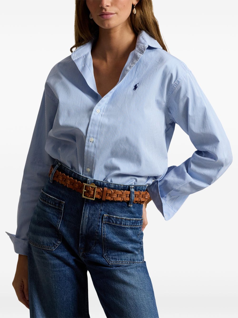  211910743508 #MEDIUM BLUE WHITE RALPH LAUREN 