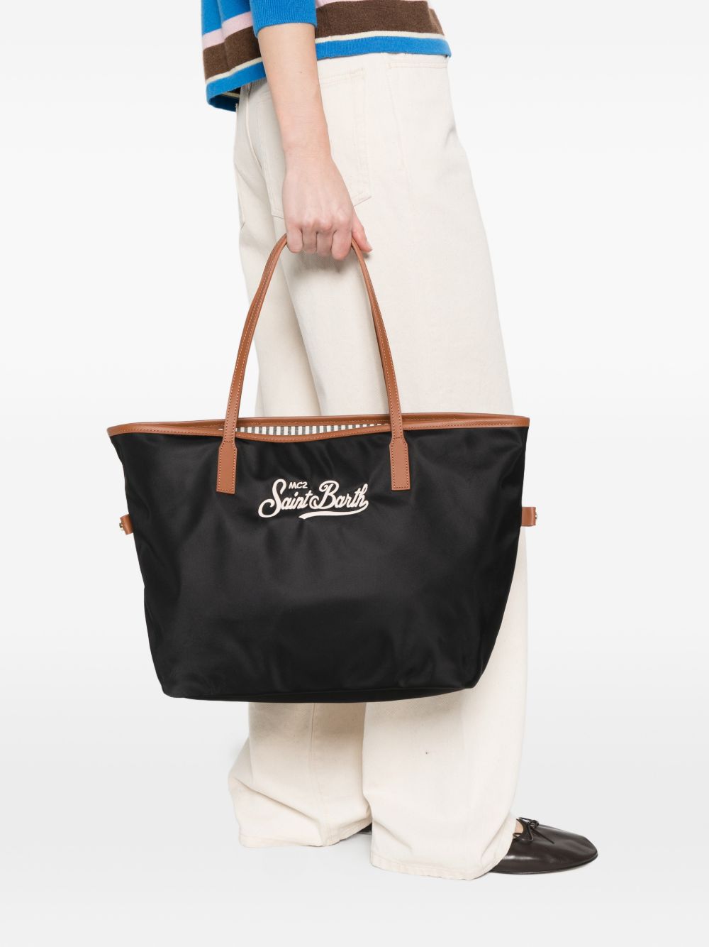 CITYBAGMIDNYLON 00288L0018 EMB SAINT BARTH 