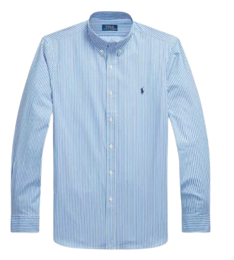  710929346001 #4655H LIGHT BLUE/WHITE RALPH LAUREN 