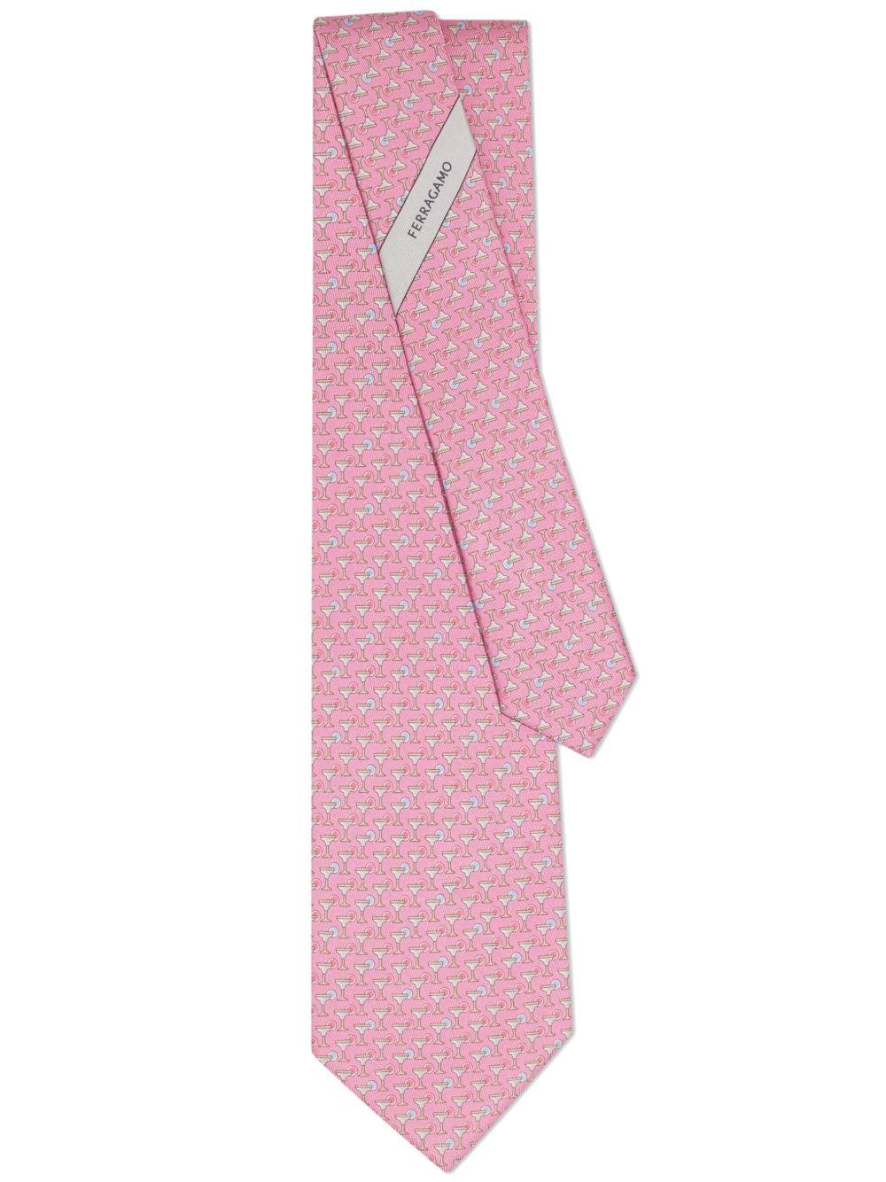 Tie Men zibibbo 778948 351235F.ROSA SALVATORE FERRAGAMO 