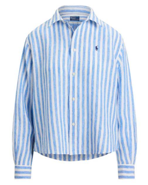  211935130500 #WHITE BLUE MULTI RALPH LAUREN 